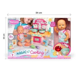Nenuco Muñeco Cocinita Mágica 30 cm con 10 Accesorios, Edad +3 años Nenuco Muñeco Cocinita Mágica 30 cm con 10 Accesorios, Edad +3 años