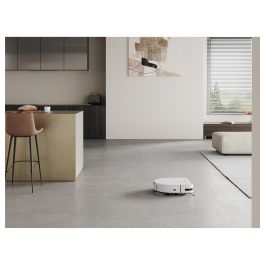 ECOVACS DEEBOT X5 OMNI Robot Aspirador con Estación de Vaciado Autónomo y Fregado, Sin Bolsa, Blanco, Forma D, 3.5L, Navegación Láser, 6400 mAh