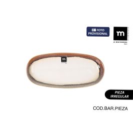 Fuente Oval Fustam 25.8 x 12 x 2.2 cm - Inde (24 Unidades) Precio: 65.88999945. SKU: B123NLLSPB