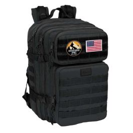 Safta Mochila Militar Portatil 15,6'' Basic Negro 30x48x23cm