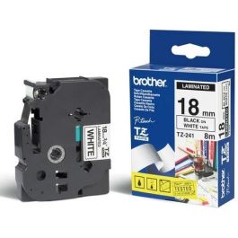 BROTHER Cinta laminada blanco/negro 18mm Precio: 16.89000038. SKU: B15JG2EHMP