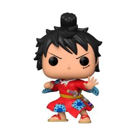Funko Pop Animación One Piece Luffy Versión Wano - Figura de Vinilo de 9 cm con Caja Original