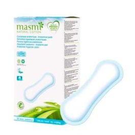 MASMI Compresas Anatómicas de Puro Algodón Ecológico Certificado 16 Unidades - Naturales, Veganas y Biodegradables Precio: 5.50000048. SKU: B1E8DJBCHV