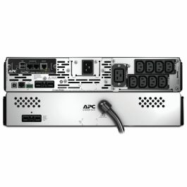 APC Smart-UPS sistema de alimentación ininterrumpida (UPS) Línea interactiva 3 kVA 2700 W 9 salidas AC APC Smart-UPS sistema de alimentación ininterrumpida (UPS) Línea interactiva 3 kVA 2700 W 9 salidas AC
