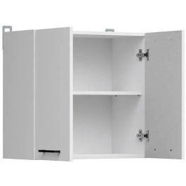 Junona Mueble Alto MH2P60BL 60 cm - 2 puertas - Blanco brillante