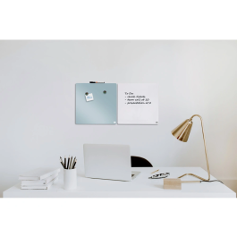 Nobo Pizarra Magnética Blanca para el Hogar 360x360 mm