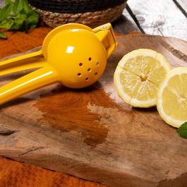 Quttin Exprimidor de Limones de Aluminio – Manual y Resistente, 22 x 7.5 x 5 cm (24 Unidades)