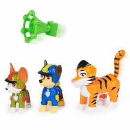 Spin Master Figura Paw Patrol Hero Pups Jungle con Chase, Tracker, Tigre y proyectiles - Modelos surtidos +3 años Spin Master Figura Paw Patrol Hero Pups Jungle con Chase, Tracker, Tigre y proyectiles - Modelos surtidos +3 años