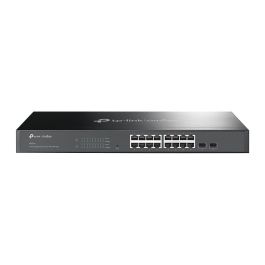 TP-LINK Switch inteligente JetStream ? Gigabit de 16 puertos RJ45 con 2 ranuras SFP Gigabit. Precio: 135.9900003. SKU: S5606633