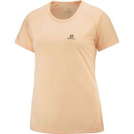 Camiseta de Manga Corta Mujer Salomon LC1727700 Amarillo (S)