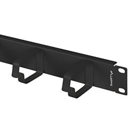 Lanberg Organizador de Cables 5 Anillos 19 Pulgadas, Negro Lanberg Organizador de Cables 5 Anillos 19 Pulgadas, Negro