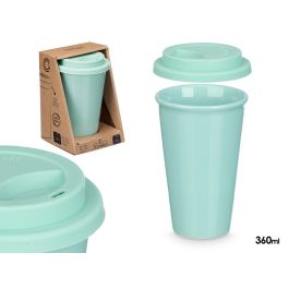 Vessia Vaso Tapa Silicona Menta 360 ml Porcelana con Tapa de Silicona 9.8 x 15 x 9.8 cm (Set de 12) Precio: 35.50000003. SKU: B1ES2NWCYP