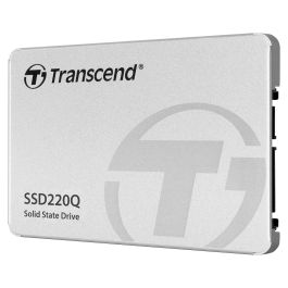Transcend SSD220Q Unidad SSD SATA III de 2TB 2,5 pulgadas QLC 3D NAND para PC y portátil