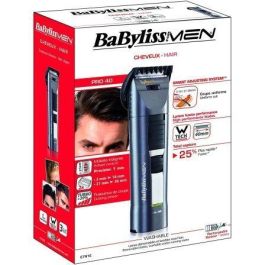 CORTAPELOS BABYLISS E791E - PARA CARA/CABELLO - CUCHILLAS ACERO INOX - 32 POSICIONES DE CORTE - AUTONOMÍA 45M - INDICADOR LED - RUEDA SELECCIÓN INTEG