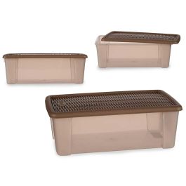 Caja Elegance Beige Stefanplast 5L 19.5x11.5x33 cm (12 Unidades) Precio: 42.50000007. SKU: S3609116