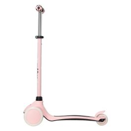 Mondo Scooter On and Go Tripper 3 Ruedas Invertidas Iluminadas Dirección por Peso Manillar Regulable Freno Trasero ABEC-5 Rosa 30 kg