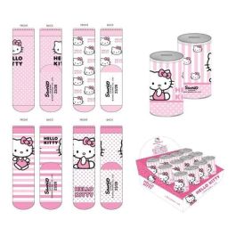 Cerdá Pack de 4 Calcetines Hello Kitty Talla 31-34