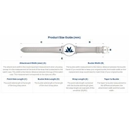 Correa para Reloj Morellato A01X2269480019CR22 22 mm Correa para Reloj Morellato A01X2269480019CR22 22 mm