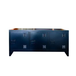 Mueble de TV Home ESPRIT Negro Metal 120 x 40 x 58 cm