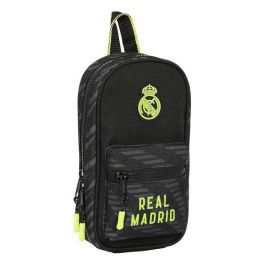 Plumier Mochila Real Madrid C.F. Negro (12 x 23 x 5 cm) Precio: 18.49999976. SKU: S4307321