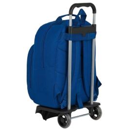 Mochila Escolar con Ruedas 905 BlackFit8 Oxford Azul oscuro (32 x 42 x 15 cm)