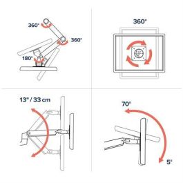 Ergotron LX Desk Mount LCD Arm - Soporte Brazo Monitor de Escritorio