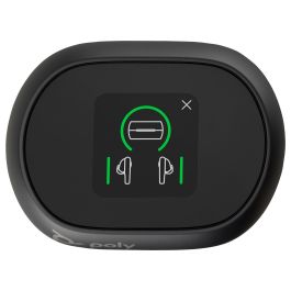 HP Voyager Free 60+ UC-M Auriculares Inalámbricos Bluetooth Carbon Black con USB-C y Estuche de Carga