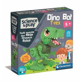Clementoni Juego Construcción Dino Bot T-Rex, Fácil Montaje con Herramientas Incluidas, 16 Piezas, Edad 5+ Años, Medidas 20x20x6 cm Precio: 11.79000042. SKU: B1663CDJ2T