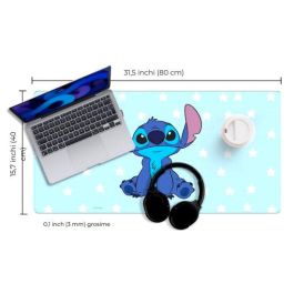 ERT GROUP Alfombrilla Gaming Stitch Disney 80x40cm