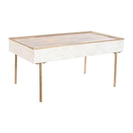 Mesa de Centro Home ESPRIT Hierro Madera de mango 120 x 60 x 57 cm Precio: 154.4999995. SKU: B1CHZS4P34