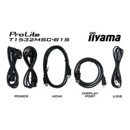 Iiyama ProLite T1532MSC-B1S Pantalla táctil LCD 15" XGA 1024x768 Pixeles, Negro