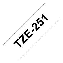 Brother Cinta TZe 24mm Negra sobre Blanca Laminada para Máquinas P-Touch Precio: 20.50000029. SKU: B1C7SLRJ2J