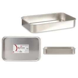 Rustidera de Aluminio Kinvara 35x22 cm - Apta para Gas, Horno y Lavavajillas (12 Unidades)
