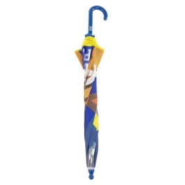 Cerdá Paraguas de Apertura Manual para Niños, Fabricado en EVA con Diseño de Paw Patrol, 45 cm de Diámetro, Color Azul. Ideal para 3-12 Años