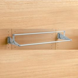 SERVETTO 1228.102 Zapatero Extensible 510-940mm Sujeción Lateral para Armarios Vestidores. Plástico Aluminio Gris Precio: 21.49999995. SKU: B1BFWBBDMB