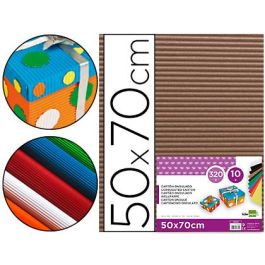 Carton Ondulado Liderpapel 50 X 70 cm 320 gr-M2 Marron 10 unidades Precio: 22.7359005566. SKU: B147FRCA7W