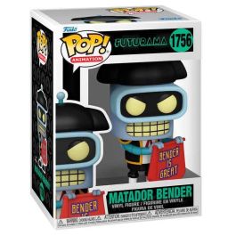FUNKO Figura POP de Vinilo Futurama Matador Bender 9cm
