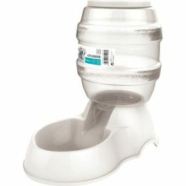 M-PETS Dispensador de Croquetas Cilíndrico de Plástico Blanco 3500 ml para Perros de Gran Capacidad Precio: 27.59000013. SKU: B1BDF7B6ZP