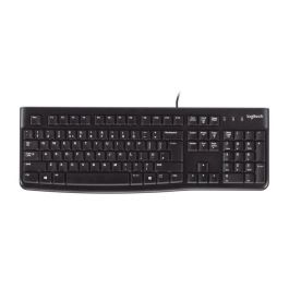 Logitech Teclado K120 USB Distribución US Duradero Resistente a Salpicaduras Diseño Delgado Silencioso Fiable Precio: 23.50000048. SKU: B14E9Q76WE