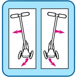 Stamp Patinete de 3 Ruedas Spidey con Dirección Inclinable, Freno de Pie y Rodamientos ABEC 5, Cubierta Antideslizante