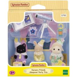 Sylvanian Families 5750 - El trío de bebés de fiesta de pijamas