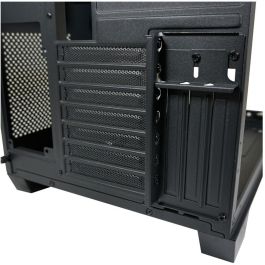 LC-Power 809B Midi Tower PC Gaming Negro ATX/EATX/microATX/Mini-ITX con Ventana Lateral y Panel de Vidrio Templado