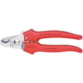 Knipex 95 05 165 Tijera de cables para Electricistas 165 mm, Acero Inoxidable, Mango de Plástico Rojo Precio: 40.49999954. SKU: B1FMHCXGNV
