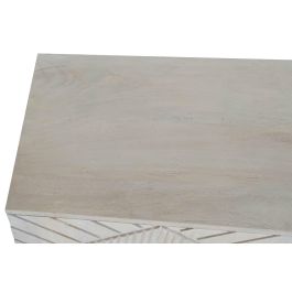 DKD Home Decor Mueble TV Beige Mango y Metal 40 x 60 x 175 cm