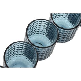 Vaso Basicos DKD Home Decor Azul 8 x 9.5 x 8 cm Set de 6 Vaso Basicos DKD Home Decor Azul 8 x 9.5 x 8 cm Set de 6