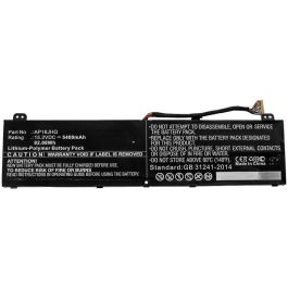 CoreParts Laptop Battery for Acer 82.08Wh Li-Polymer 15.2V 5400mAh for Acer ConceptD 7 CN715-71, ConceptD 7 CN715-71-708A, ConceptD 7 CN715-71-70LR Precio: 36.49999969. SKU: B1JYRDDE2R