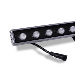 Bañador de Pared LED 36W 1.555,2Lm 3000ºK IP67 RGB 24VDC 40.000H [WR-WWDMX36W