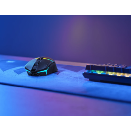 Corsair CH-931B011-EU Ratón Inalámbrico para Juegos RF Wireless + Bluetooth Óptico 26000 DPI Mano Derecha Negro