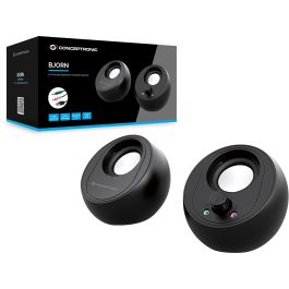CONCEPTRONIC ALTAVOCES 2.0 BJORN01B 10W COLOR NEGRO JACK 3.5" Y BLUETOOTH ALIMENTACION USB