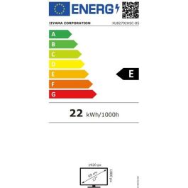Monitor Iiyama XUB2792HSC-B5 27" LED IPS Flicker free 75 Hz